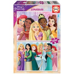 EDUCA-2X100 DISNEY PRINCESS
