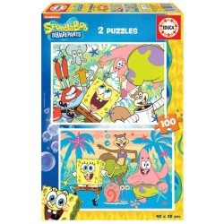 EDUCA-2X100 SPONGEBOB