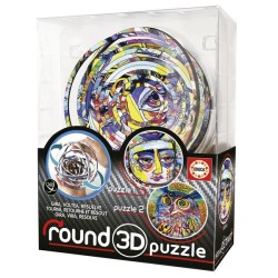 EDUCA-ROUND 3D PUZZLE ABSTRACT