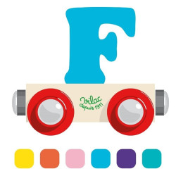 VILAC-WAGON LETTRE F