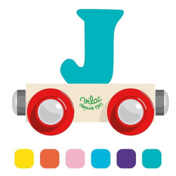 VILAC-WAGON LETTER J