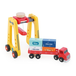 VILAC-CONTAINERKRAAN + TRUCK