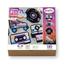ALADINE-MIRROR PIXEL ART RETRO