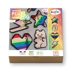 ALADINE-MIRROR PIXEL ART POP