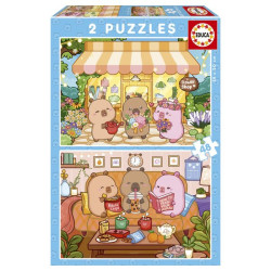 EDUCA-PUZZLES 2 X 48  CAPYFUN