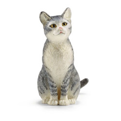SCHLEICH-KAT ZITTEND