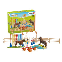 SCHLEICH-PONY AGILITY TRAINING