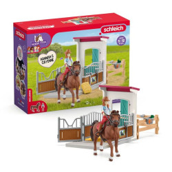 SCHLEICH-PAARDENBOX HANNAH...
