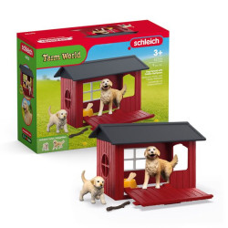 SCHLEICH-NICHE AVEC GOLDEN...
