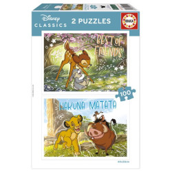 EDUCA-2X100 DISNEY CLASSICS