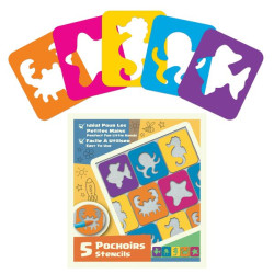 TOMY-SET VAN 5 MEGASKETCHER...