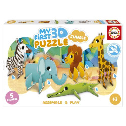 EDUCA-3D BABY PUZZLE JUNGLE