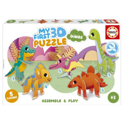 EDUCA-3D BABY PUZZLE DINOS
