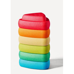 NATTOU-6 BLOCS COULEURS A...